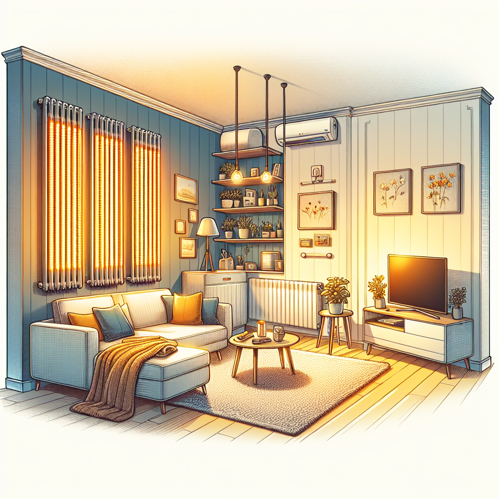 Ile kosztuje ogrzewanie mieszkania 50 m² przy użyciu paneli grzewczych?