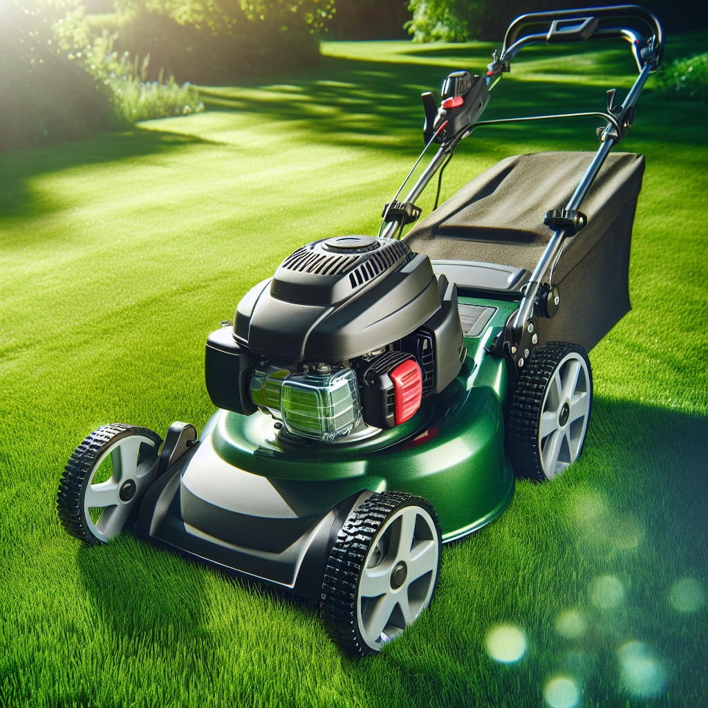 Ile waży spalinowa kosiarka z napędem i czy trudno ją prowadzić?