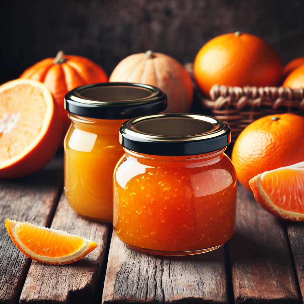 Dżem z dyni i pomarańczy – przepis na domowe przetwory