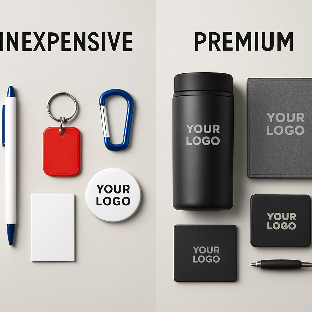 Tanie gadżety reklamowe vs premium – co lepiej działa?
